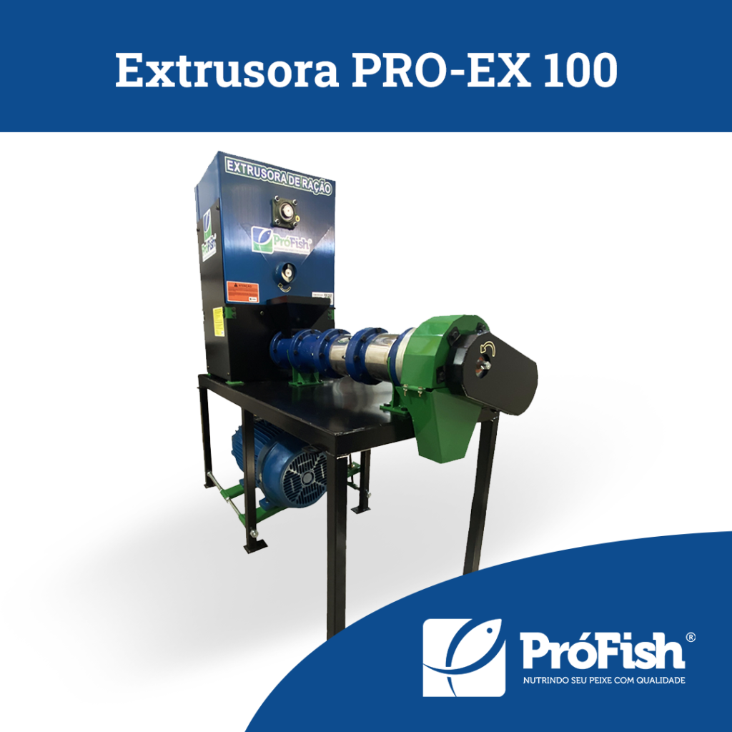 Extrusora de Ração para Peixes PRO-EX 100