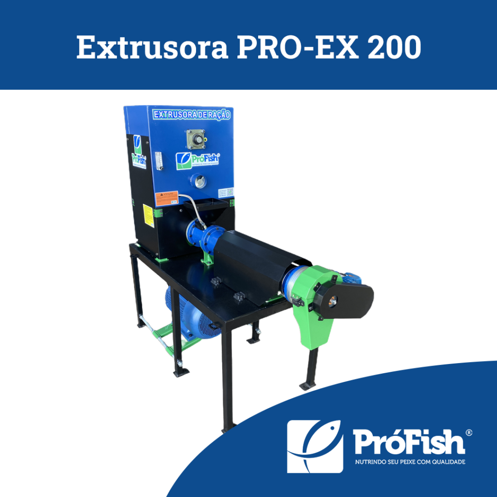 Extrusora de Ração para Peixes PRO-EX 200