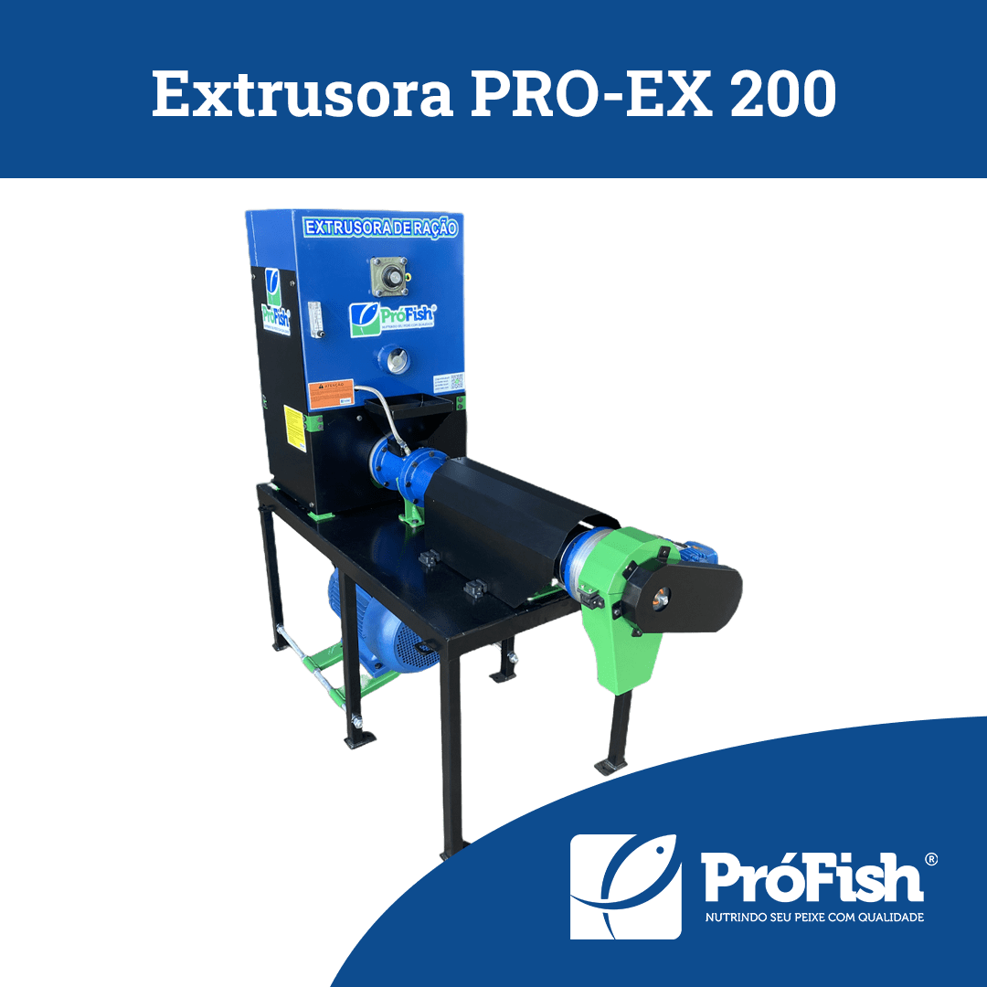 Extrusora de Ração Animal PRO-EX 200 - ProFish Extrusoras